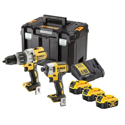 18V XR® 2-Tool Brushless Combo Kit - 3 x 5Ah