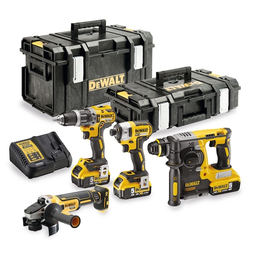18V XR® 6-Tool Brushless Hammer Drill Driver Combo Kit