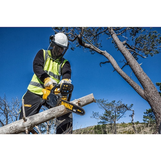 18V XR® 30cm Brushless Compact Chainsaw - 1 x 5Ah