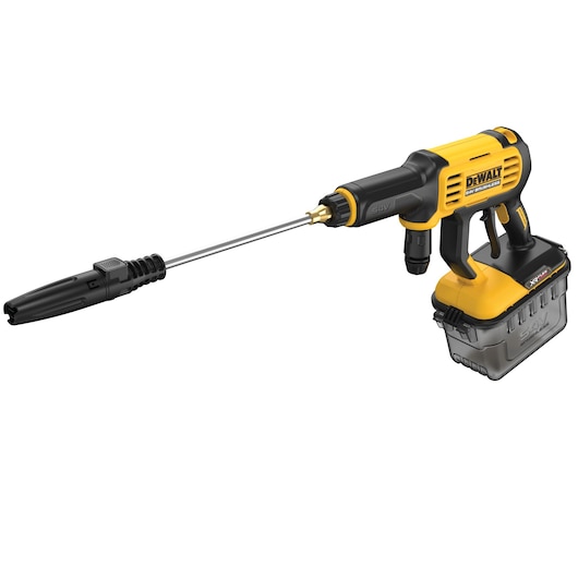 DEWALT 54V XR FLEXVOLT Power Cleaner  bare unit angled view