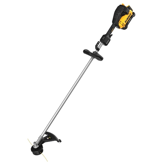 54V Commercial Grade String Trimmer (D handle) bare unit 3/4 view