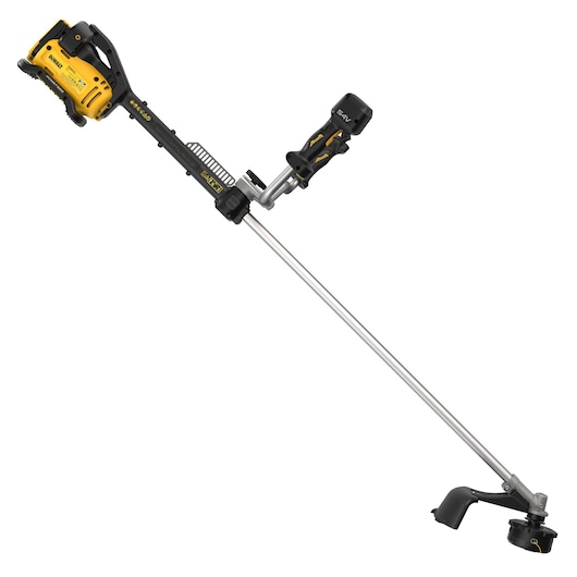 54V Commercial Grade String Trimmer (Bull handle) bare unit left side view
