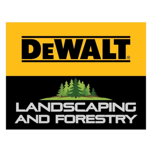 DEWALT Landscaping and Forestry logo