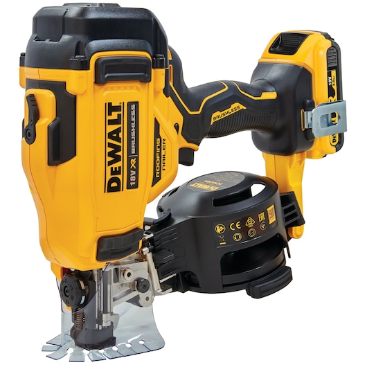 18V XR® Cordless Roofing Nailer - 2 x 2Ah