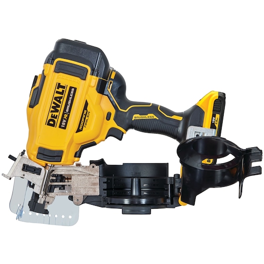18V XR® Cordless Roofing Nailer - 2 x 2Ah