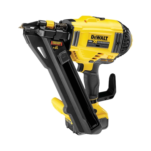 18V XR® Brushless Metal Connector Nailer - 2 x 2Ah