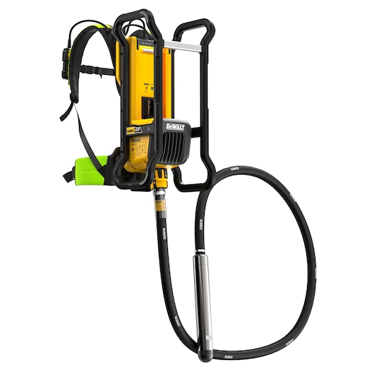 Powershift Backpack Concrete Vibrator with hose