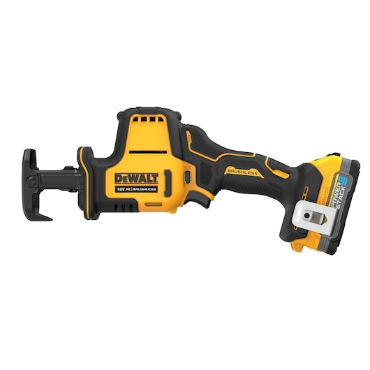18V XR Brushless Sub Compact Reciprocating Saw - 1 x POWERSTACK Compact