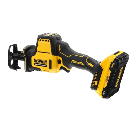 18V XR® Brushless Compact Reciprocating Saw - 2 x 4Ah