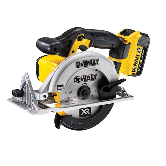 18V XR 165mm Circular Saw - 2 X 4Ah