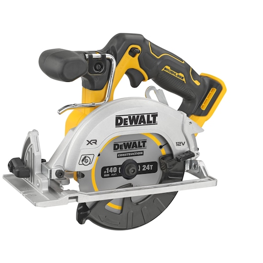12V XR Brushless 140mm Circular Saw - Bare Unit 3/4 view