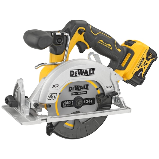 12V XR® Brushless 140mm Circular Saw - 2 x 5Ah