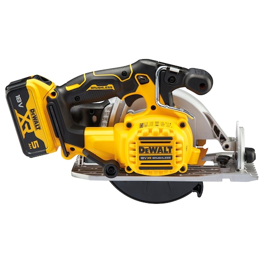 18V XR® Brushless 165mm Circular Saw - 2 x 5Ah