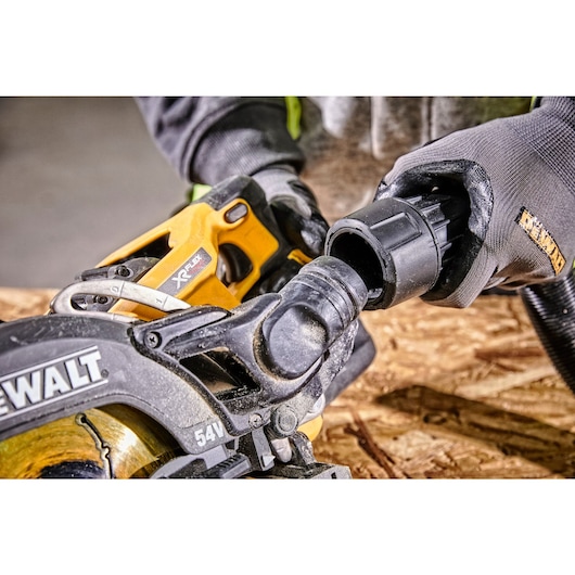 54V XR FLEXVOLT 190 mm High Torque Circular Saw - 2 x 6Ah