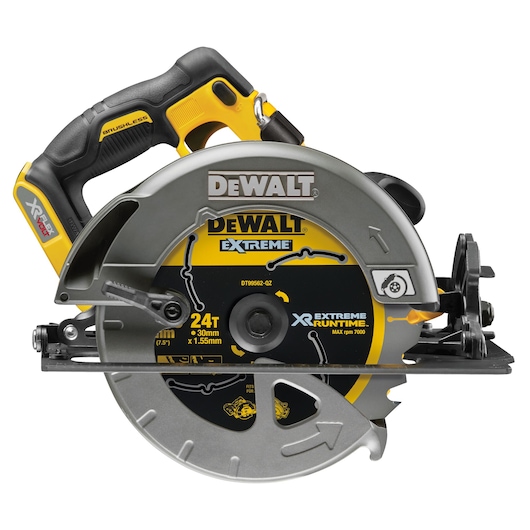 54V XR FLEXVOLT Circular Saw (bare unit) with XR Extreme Runtime blade DT99562