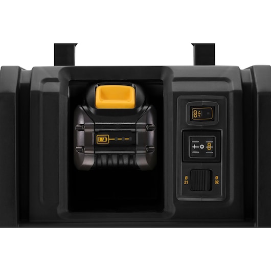 54V XR FLEXVOLT® M-Class Wet/Dry Dust Extractor - 2 x 6Ah