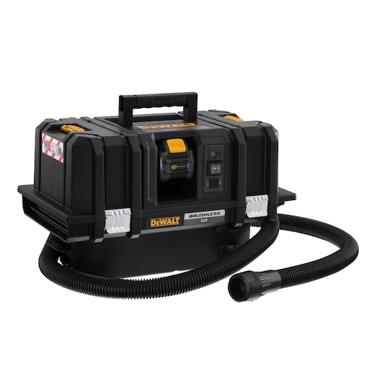 54V XR FLEXVOLT® M-Class Wet/Dry Dust Extractor - 2 x 6Ah
