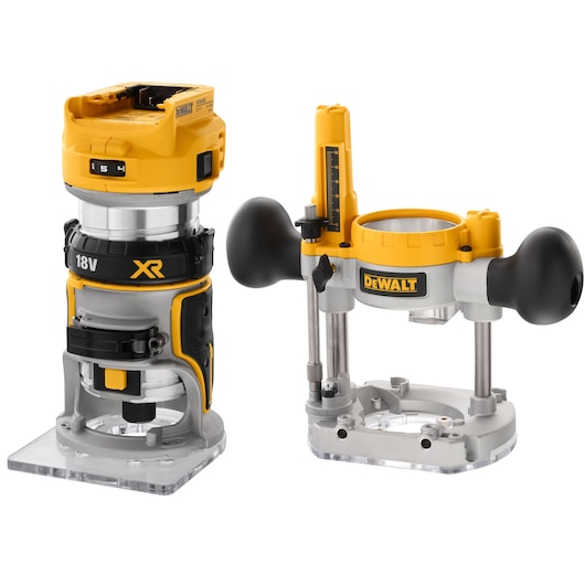 18V XR® Brushless 8mm 1/4" Plunge Router - Bare Tool Only