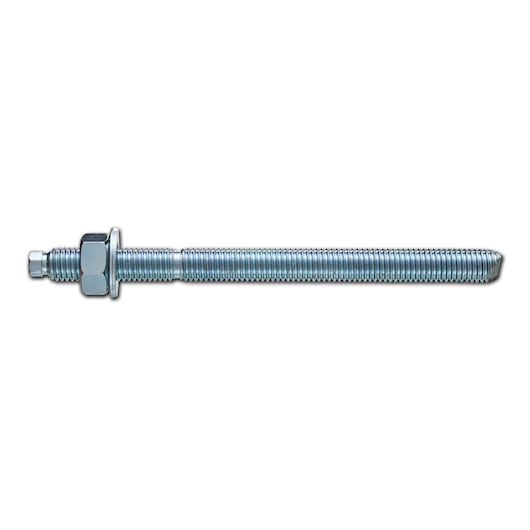 110 mm M8 Chisel Point Threaded Rod (10 Pk)