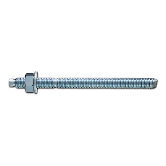 M10 x 130 mm Chisel Point Threaded Rod (10 Pk)