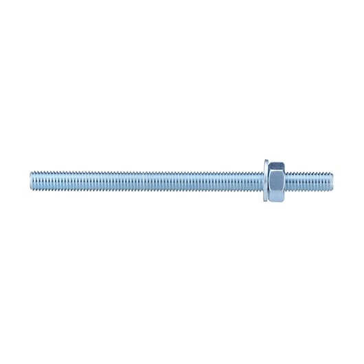 Straight Cut Threaded Rod M10 x 140mm (10 PK)
