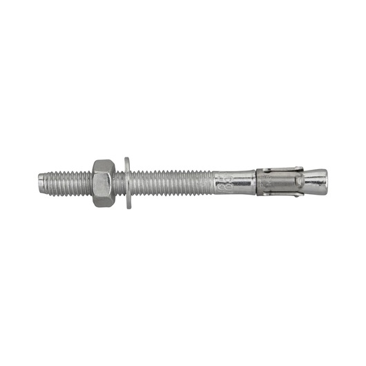 M10 x 60mm Performance Through Bolt PRO Zinc Plated Anchors(50 Pk)