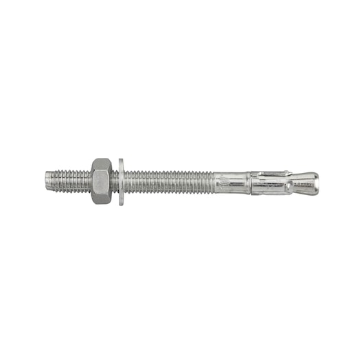 M10 x 160mm Performance Through Bolt PRO Zinc Plated Anchors (50 Pk)