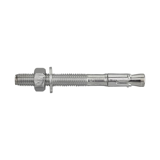 M16 x 125mm Performance Through Bolt PRO Zinc Plated Anchors (20 Pk)