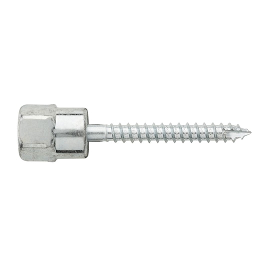 M10 x 50mm VERTIGO™ Galvanized Self-Tapping Wood Fastening Screw (100 PK)