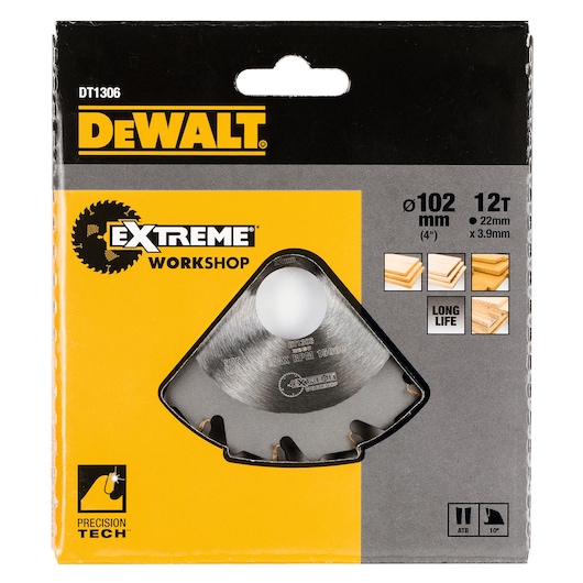 EXTREME® 102mm x 12mm 22T Biscuit Joiner Workshop Circular Saw Blade