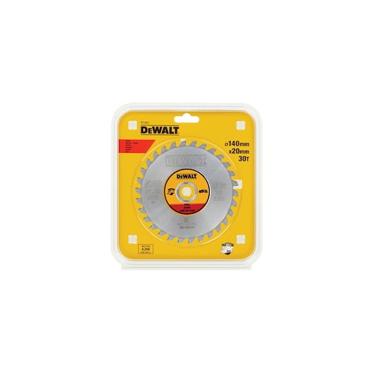 140mm x 20mm 30T Stainless Steel Circular Saw Blade
