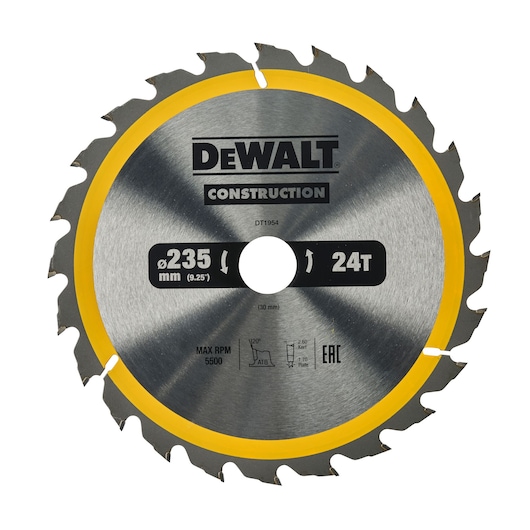 235mm x 30mm 24T Circular Saw Blade