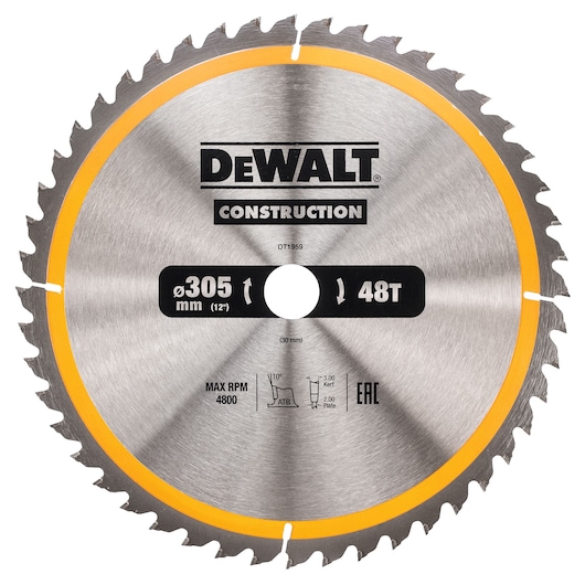 305mm x 30mm 48T Circular Saw Blade