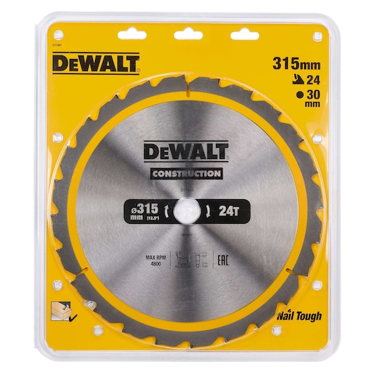 315mm x 30mm 24T Circular Saw Blade