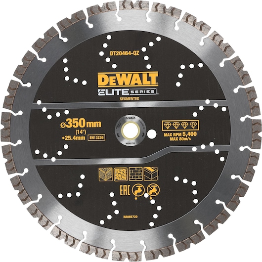 Elite Diamond Cutting Wheel 350 x 25.4mm