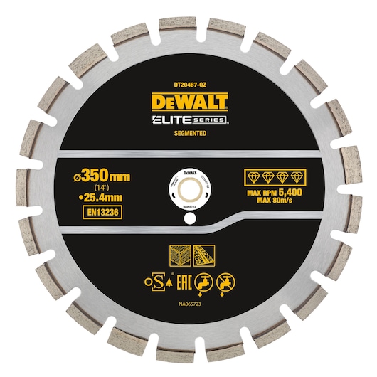 Elite Diamond Cutting Wheel 350 x 25.4mm