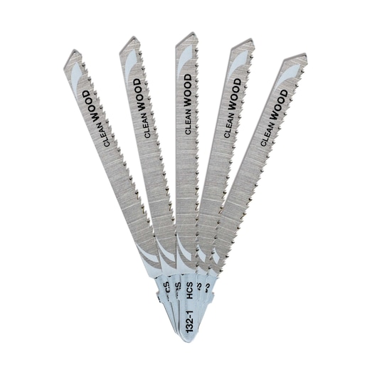 73mm T-Shank HCS Wood Jigsaw Blade (T101BR) (5 Pk)