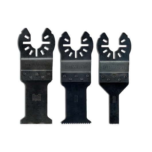 Oscillating Cutting Saw Blade Wood and Nails Set (3 pcs.)