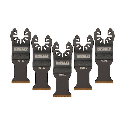 Front view of DEWALT Extreme 30 X 43mm x5 Multi-Fit Accessory out of pack