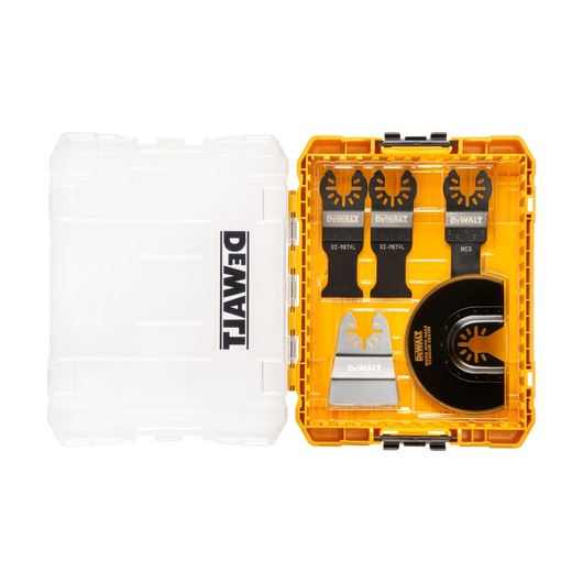 Multi-fit accessory in case with lid open front view