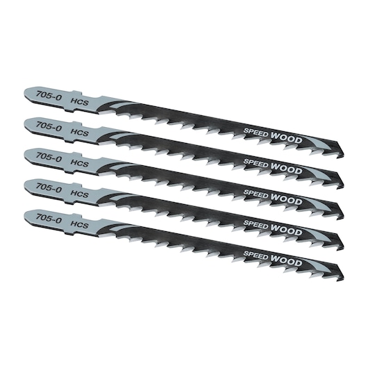 5x Jigsaw Blades