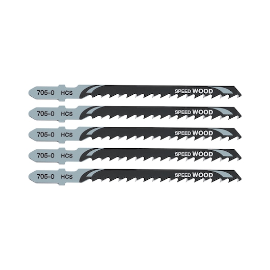 5x Jigsaw Blades