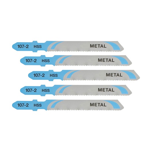50mm T-Shank HSS Jigsaw Blade Metal (T118A) (5 Pk)