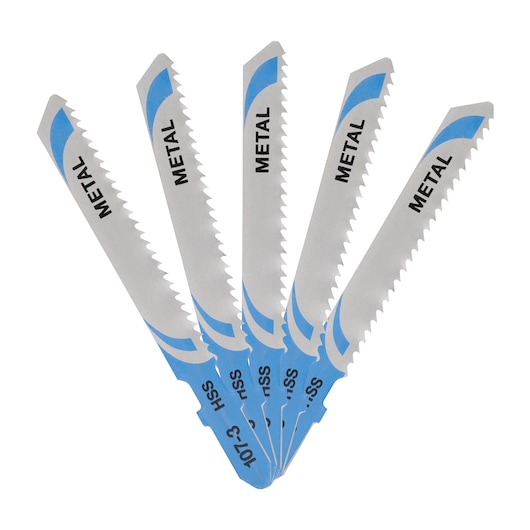 50mm T-Shank HSS Jigsaw Blade Metal (T118B) (5 Pk)