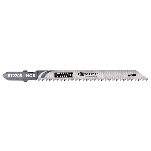 EXTREME® PRECISION 75mm HCS Jigsaw Blade Wood (T101B) (5 Pk)