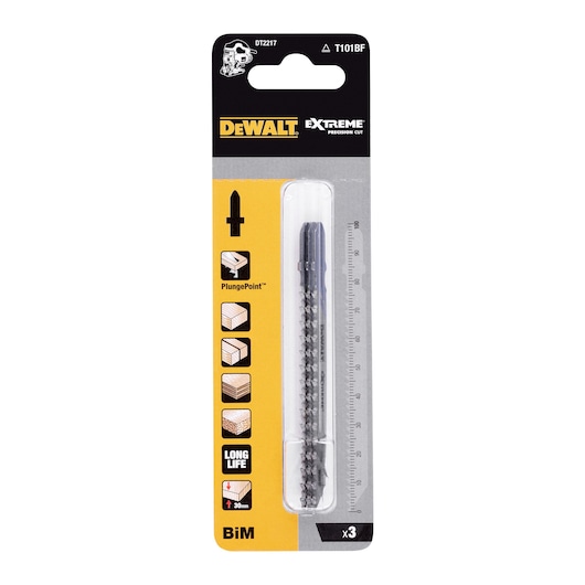 3x Jigsaw Blades in pack