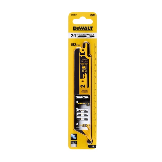 Break Away 152mm 14/18TPI (5 pack)