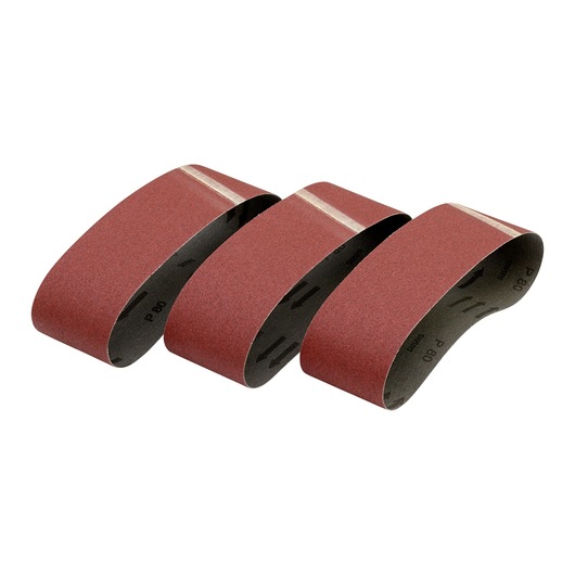 75mm x 533mm 40P Multi-Purpose Sanding Belt (3 Pk)