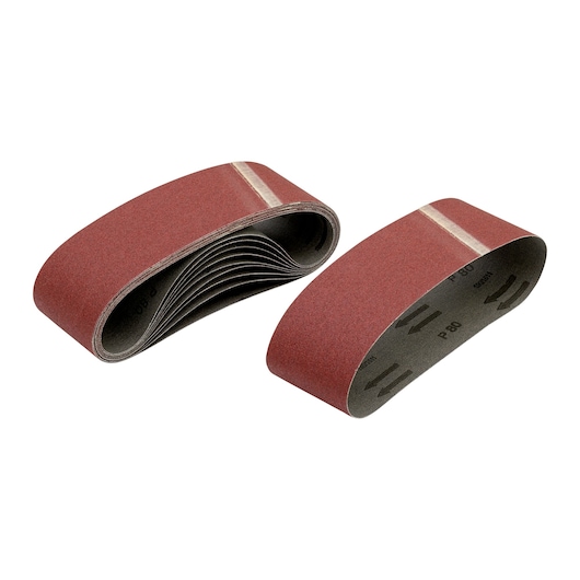 75mm x 533mm 120P Multi-Purpose Sanding Belt (10 Pk)