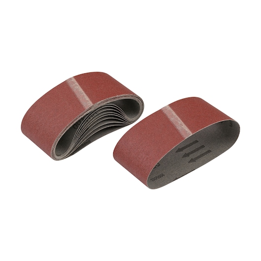 64mm x 356mm 60P Multi-Purpose Sanding Belt (10 Pk)